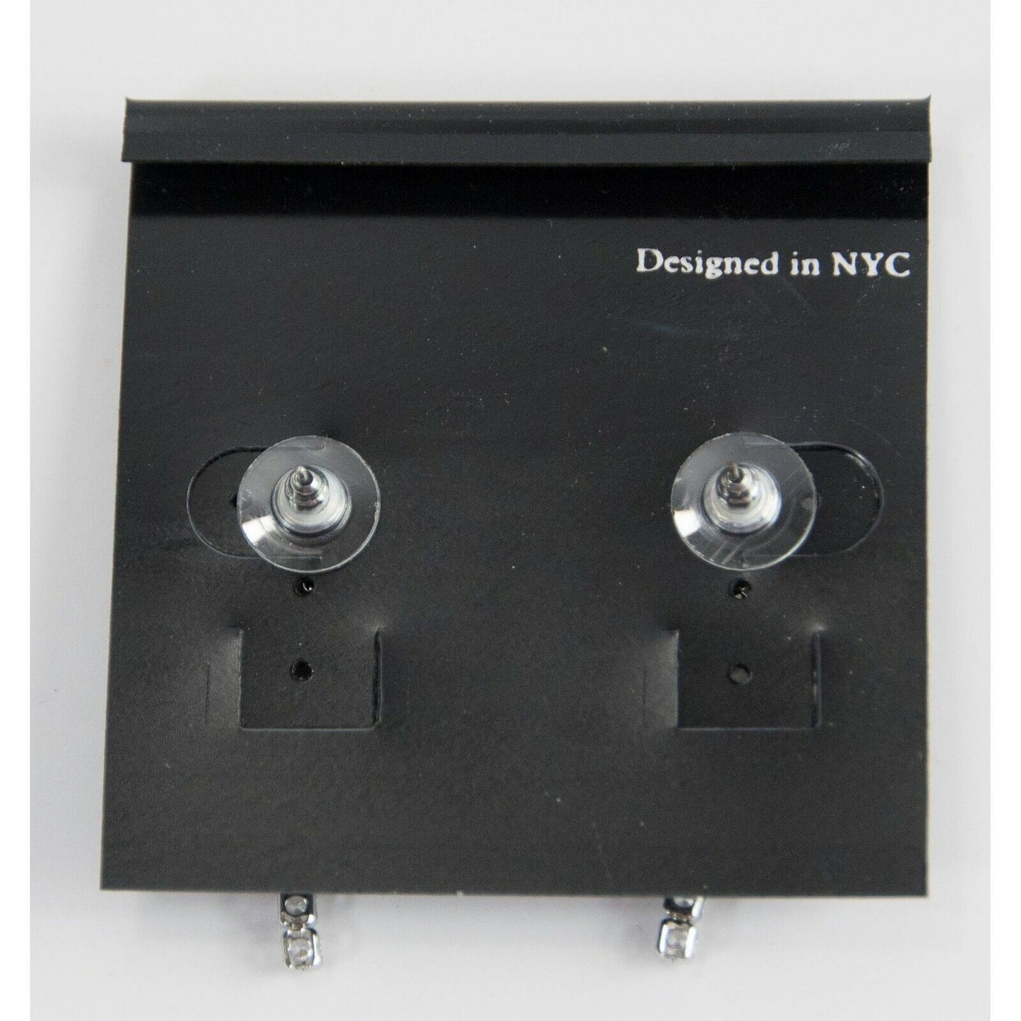 CZ by Kenneth Jay Lane 2 cttw Linear Drop Dangle Earrings KE1005 NWT