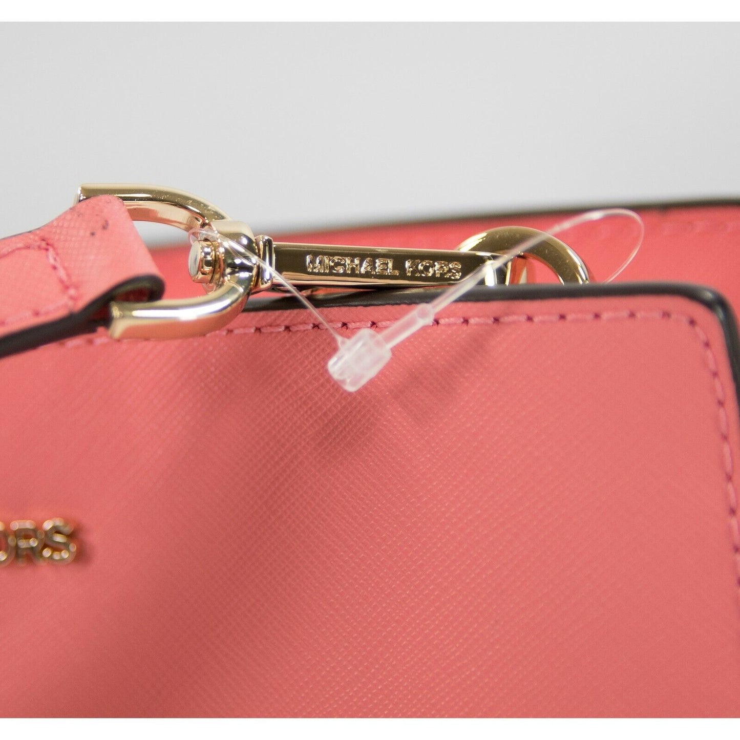 Michael Kors Grapefruit Leather Selma Medium Messenger Crossbody Bag NWT