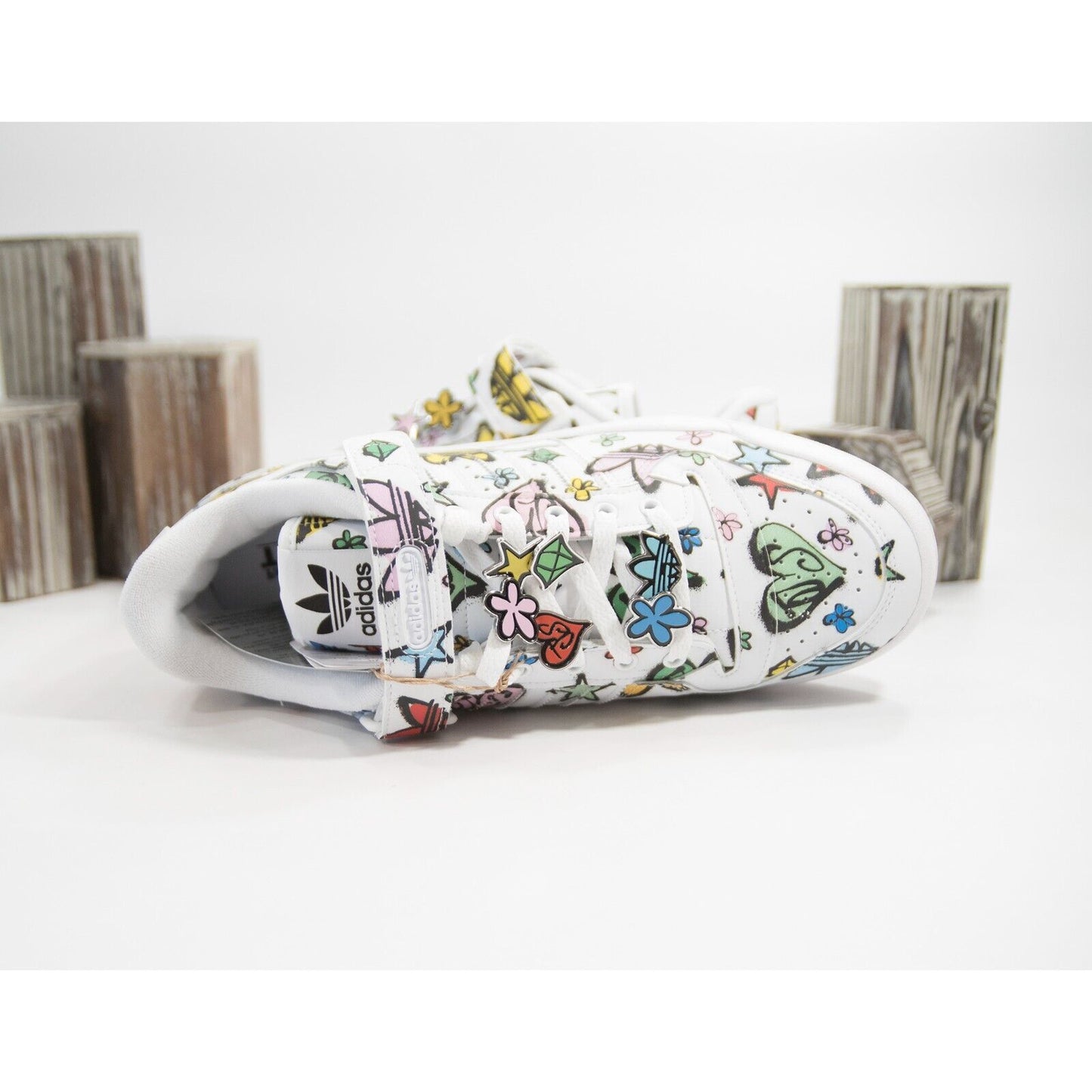 Adidas X Jeremy Scott Forum 84 Low Monogram Sneakers Shoes Mens 11 NIB