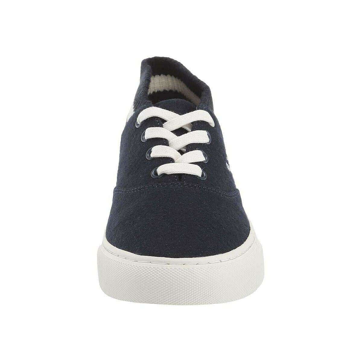 Tory Burch Bright Navy Snow White Love All Hi-Top Trainer Sneaker 8 NIB