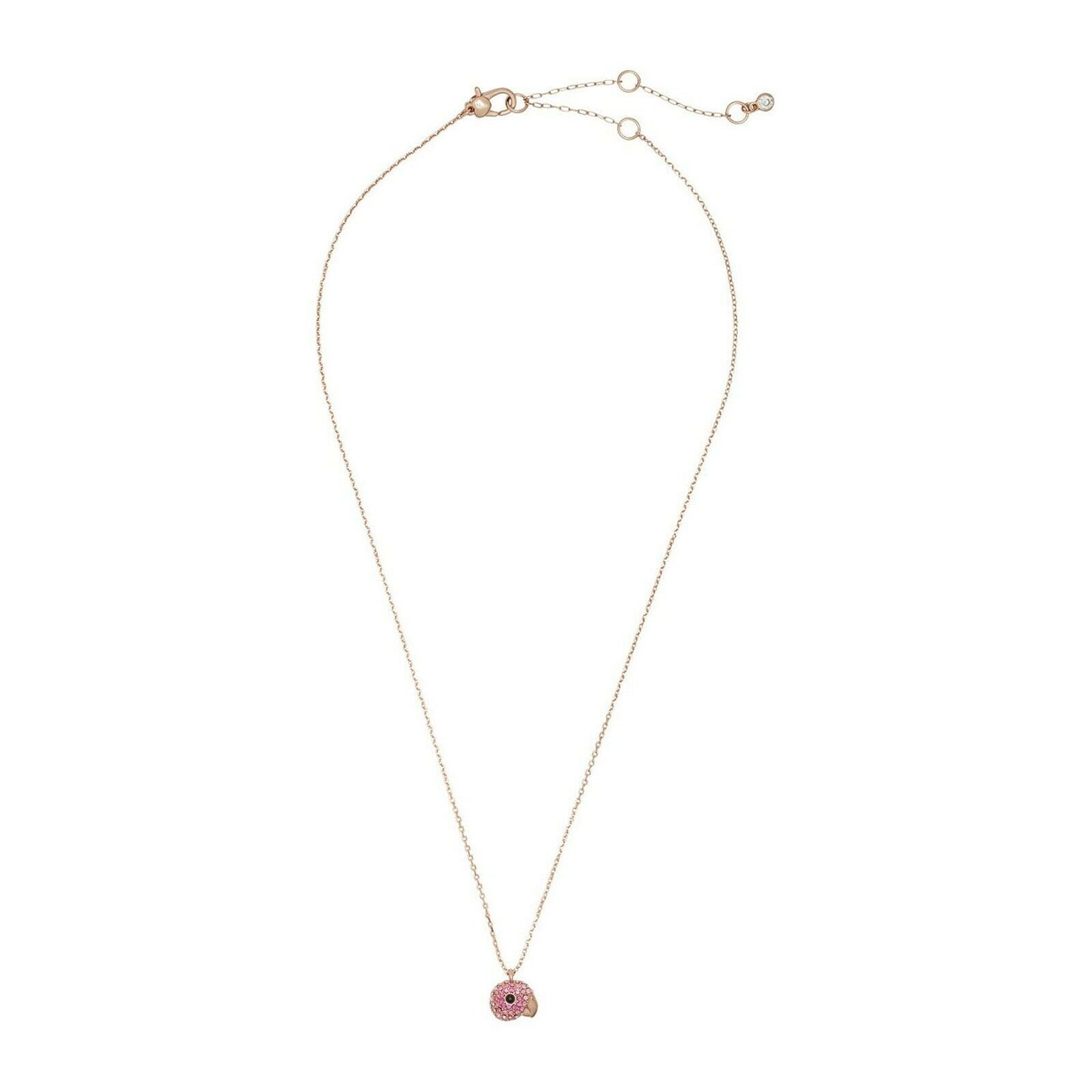 Kate Spade Crystal Parrot Long Pendant Statement Necklace NWT