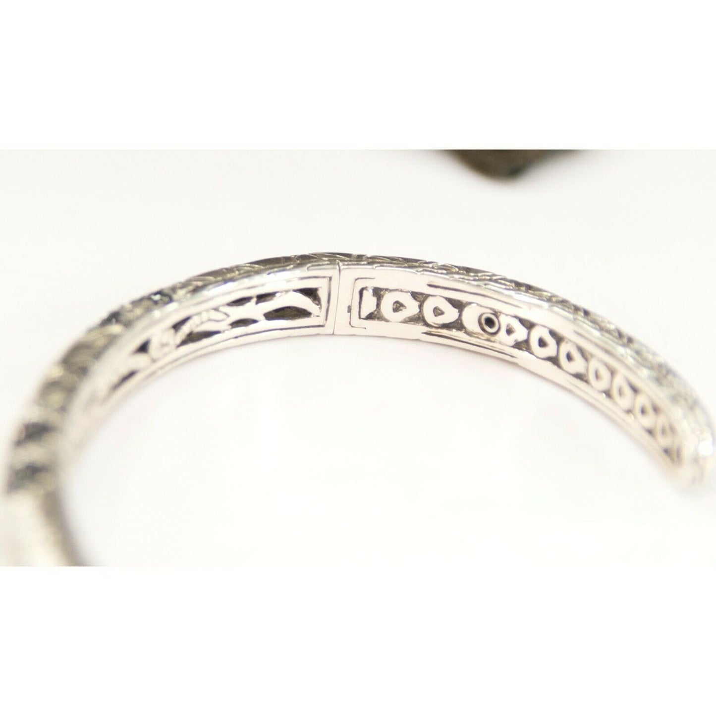 John Hardy Sterling 2.85ct Black Sapphire Naga Slim Kick Cuff Bracelet NWT $1495
