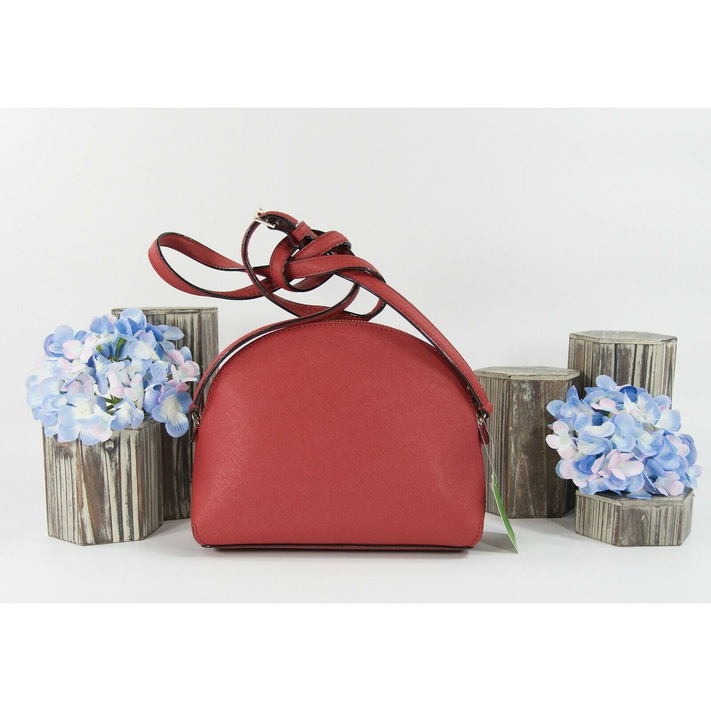 Kate Spade Cameron Street Large Hilli Red Saffiano Leather Dome Crossbody NWT