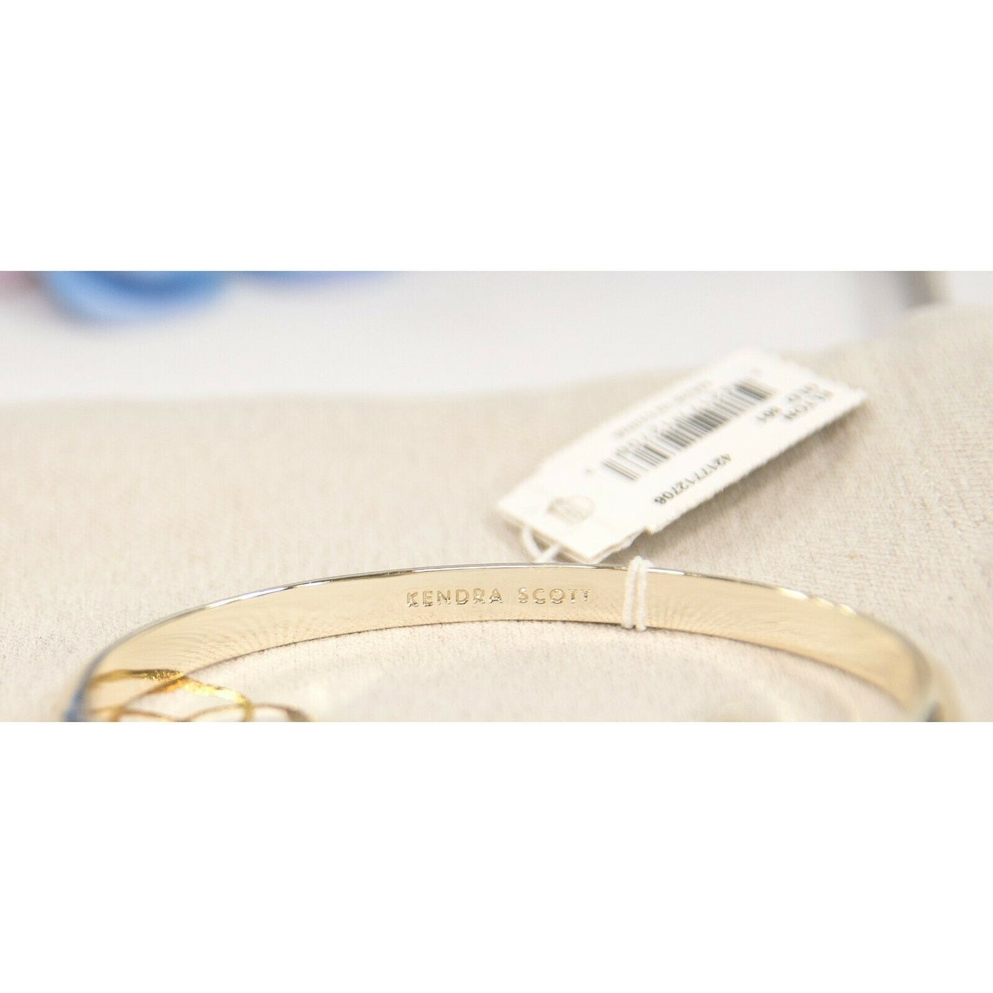 Kendra Scott Elton Goldstone Bangle Cuff Bracelet NWT