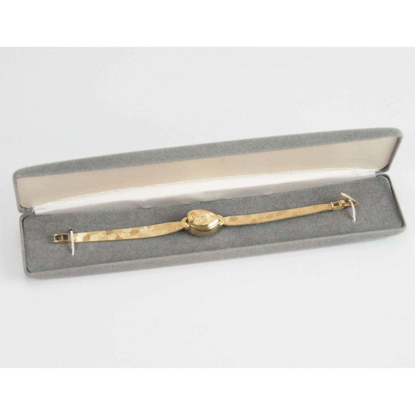 Longines Vintage Ladies 14K SOLID Gold Case Solid Gold Band Bracelet Dress Watch