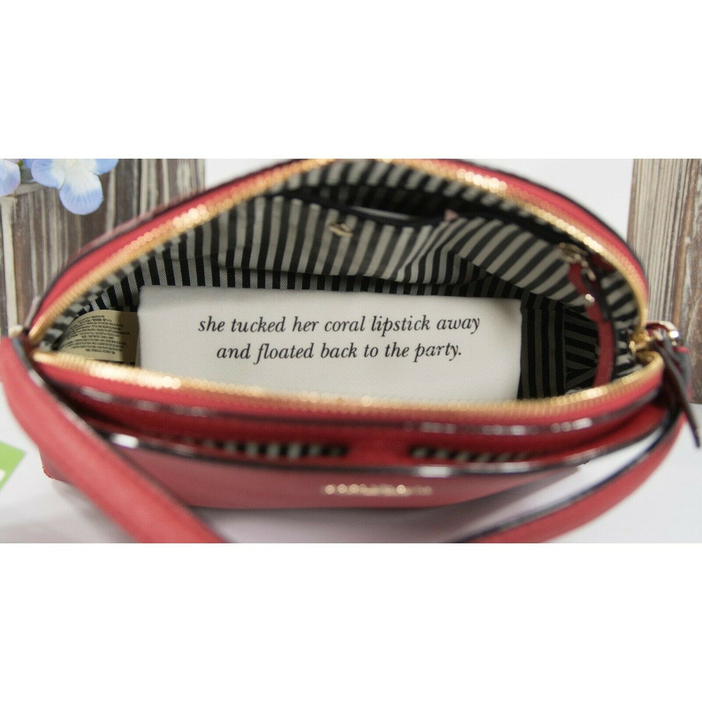 Kate Spade Cameron Street Large Hilli Red Saffiano Leather Dome Crossbody NWT
