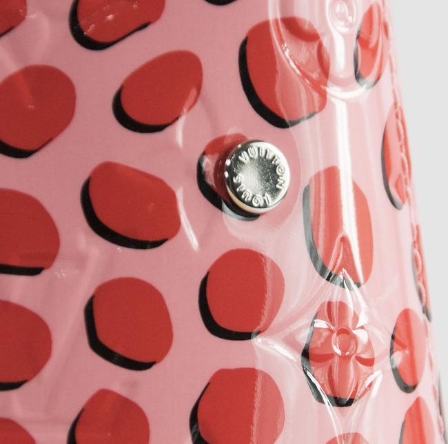 Louis Vuitton Monogram Vernis Jungle Dots Sugar Pink Poppy Patent Leather Tote