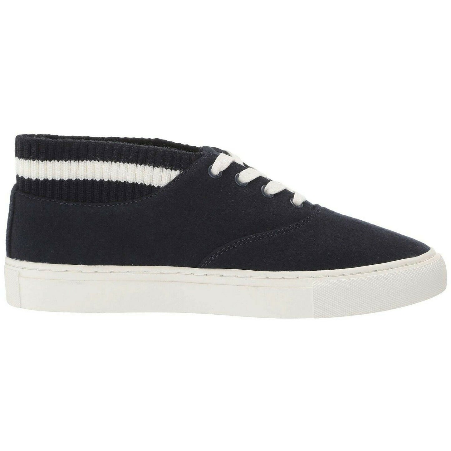 Tory Burch Bright Navy Snow White Love All Hi-Top Trainer Sneaker 8.5 NIB