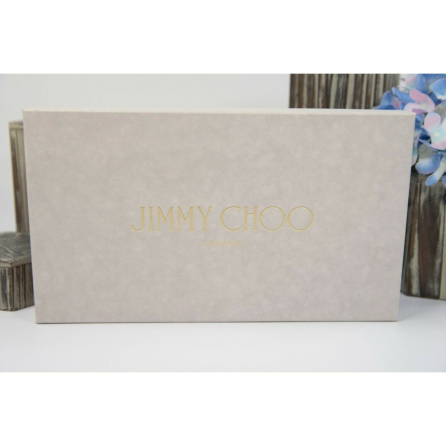 Jimmy Choo Gunmetal Metallic Leather Large Zip Around Continental Wallet NWT
