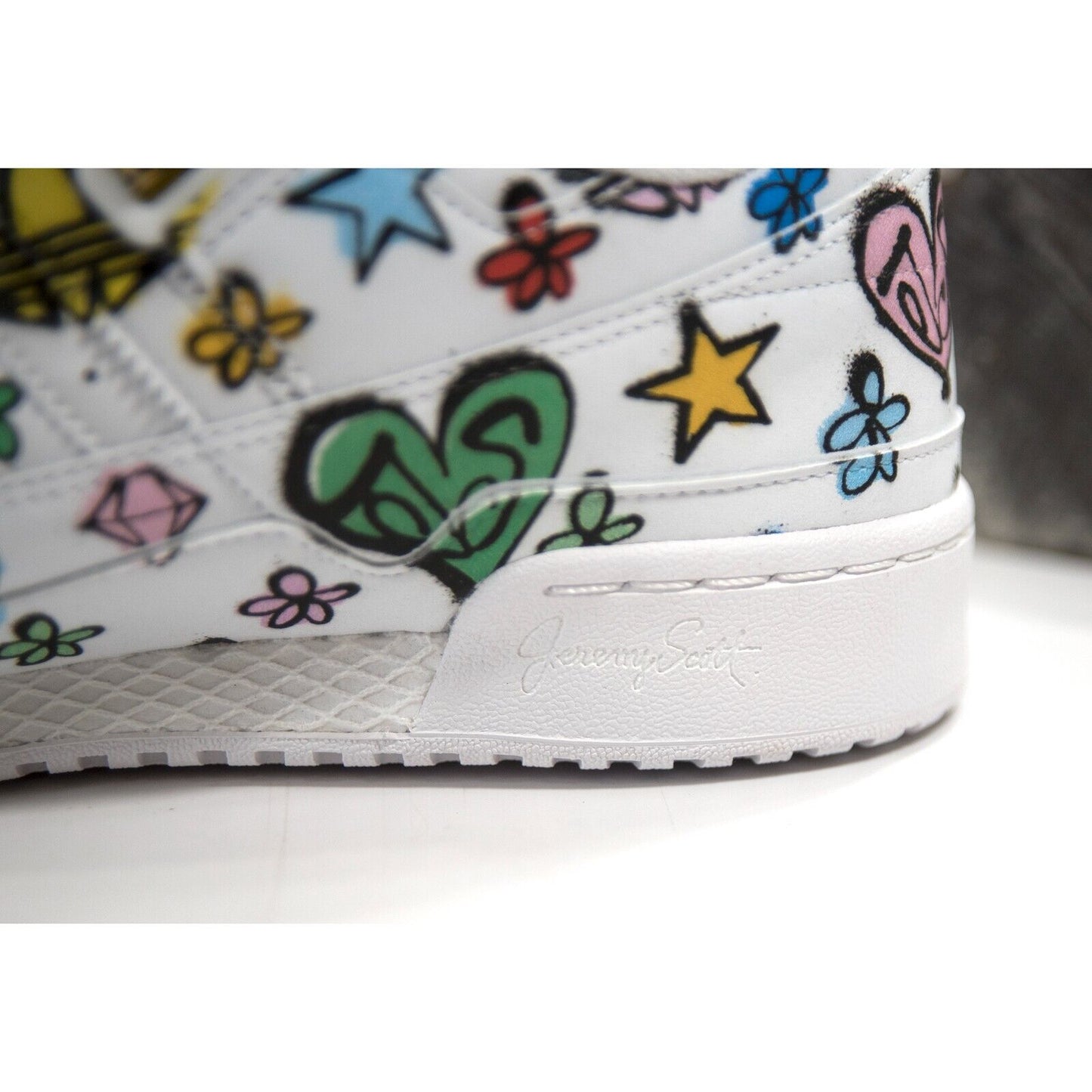 Adidas X Jeremy Scott Forum 84 Low Monogram Sneakers Shoes Mens 11 NIB