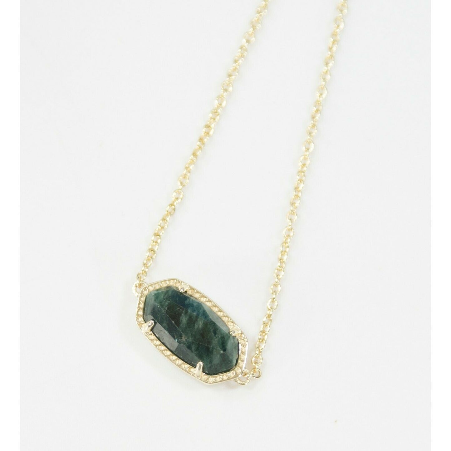 Kendra Scott Elaina Gold Green Apatite Chain Bracelet NWT