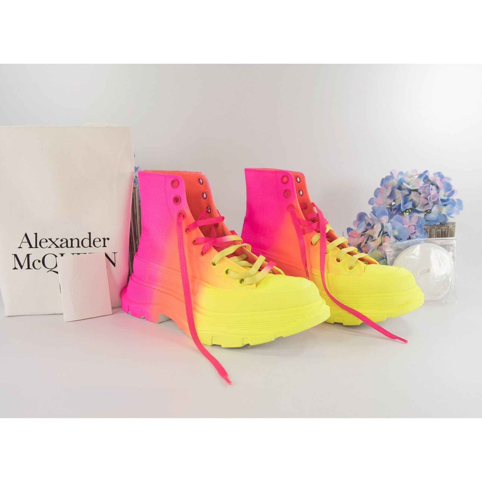 Alexander McQueen Tread Slick High-Top Sneakers
