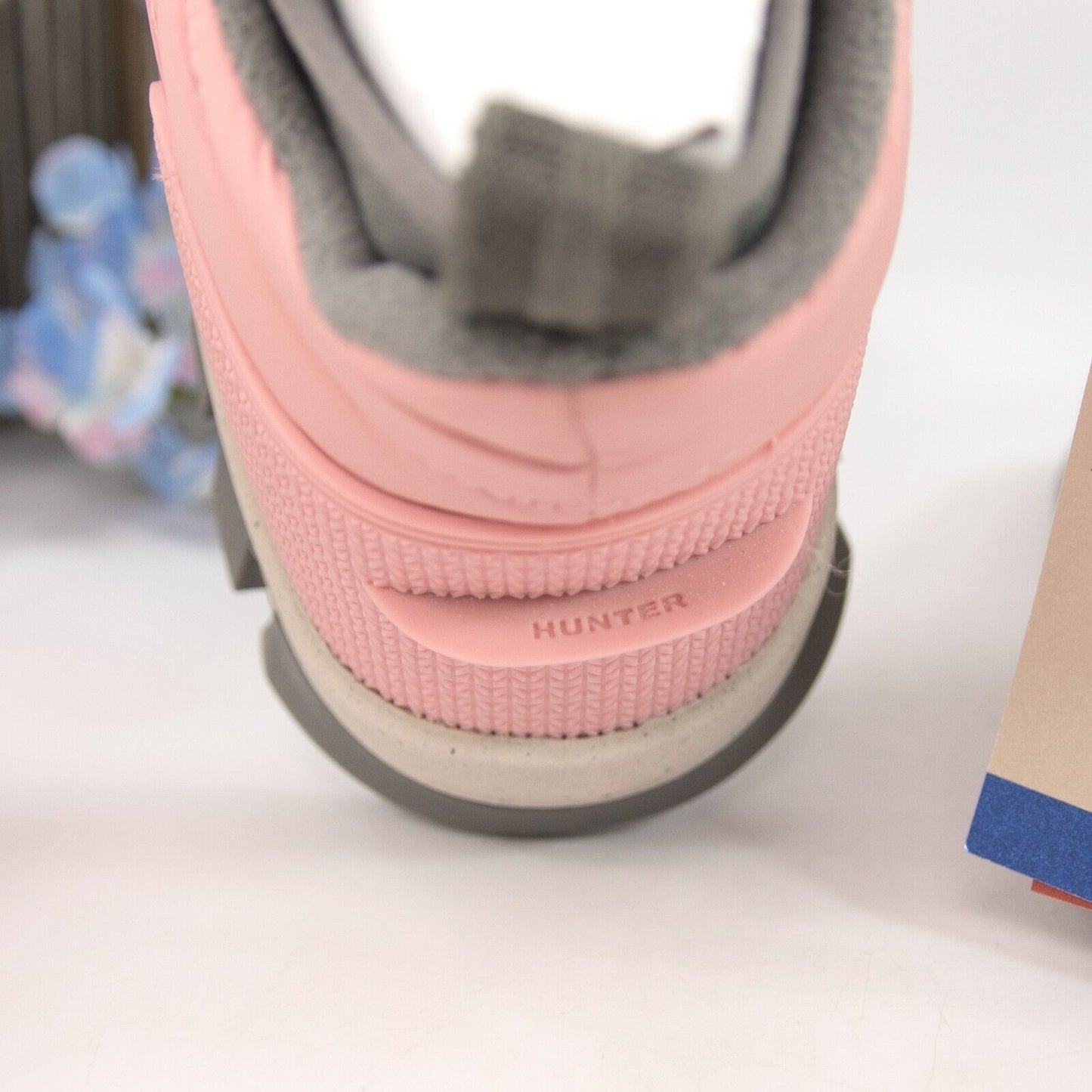 Hunter Boot Company Insulated Quartz Pink Bootie Low Winter Snow Boots 9 NIB