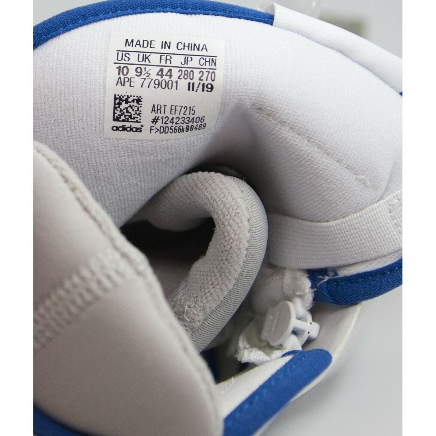 Adidas X Pharrell Williams Blue White Crazy BYW HU Basketball Shoes Mens 10 NIB