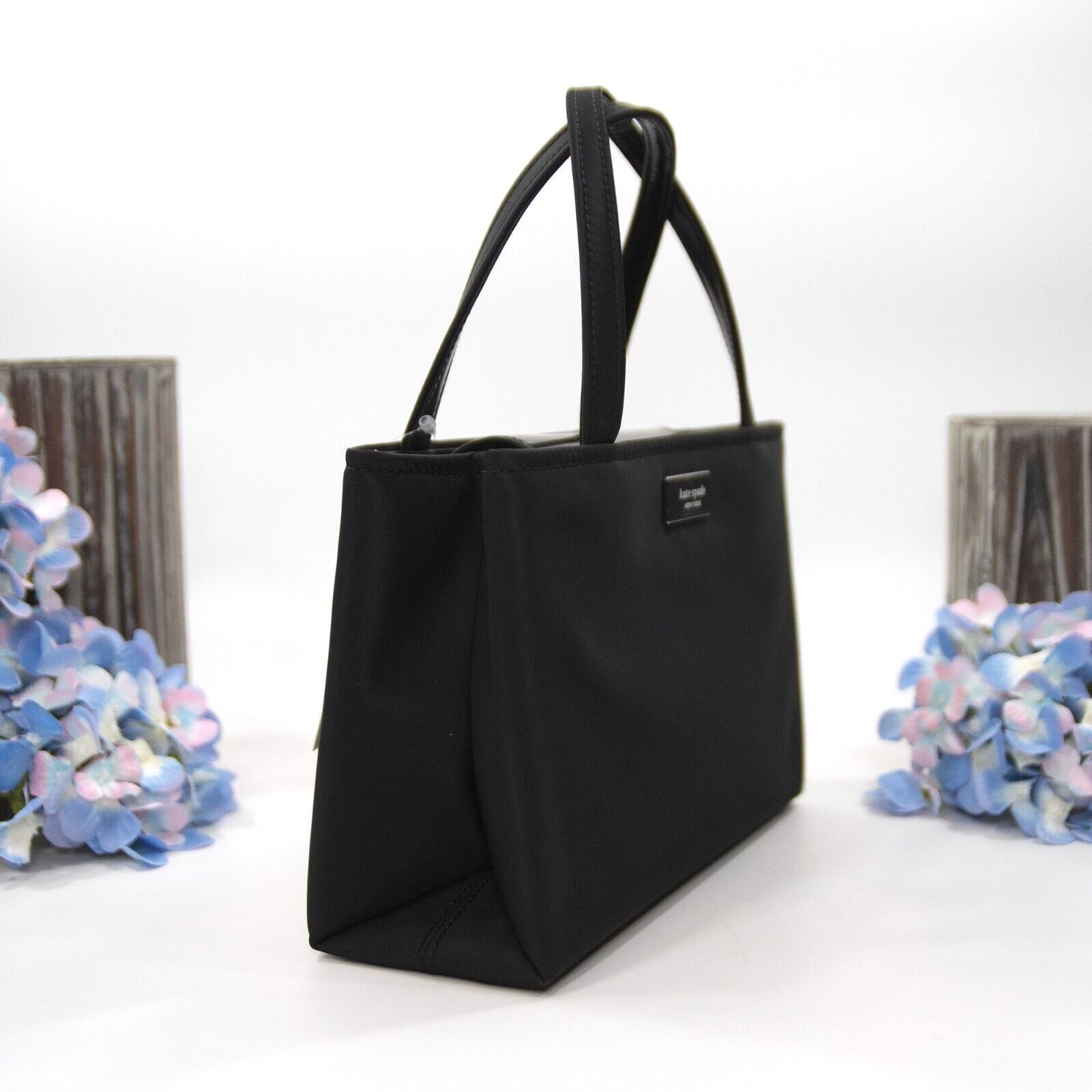 Kate Spade Black Nylon Small Sam Icon Crossbody Shoulder Bag NWT