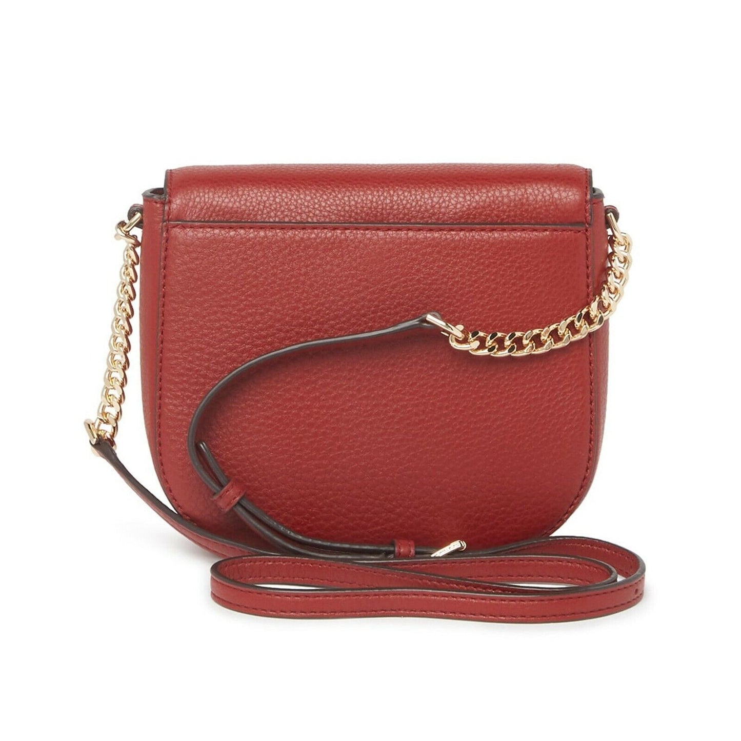 Michael Kors Brandy Leather Mott Large Dome Crossbody Bag NWT