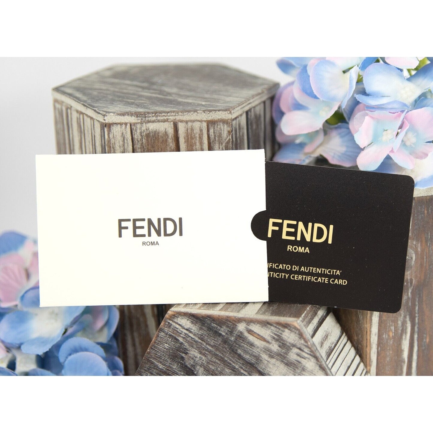 Fendi FF0177S Black Metal Acrylic Round Cat Eye Sunglasses NWT Case