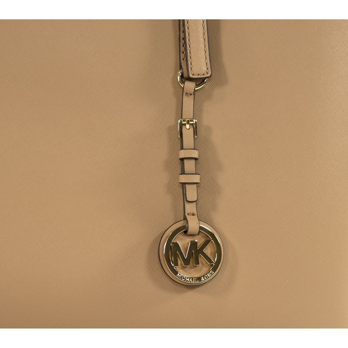 Michael Kors Camel Saffiano Leather Medium Multifunction Travel Tote Bag NWT