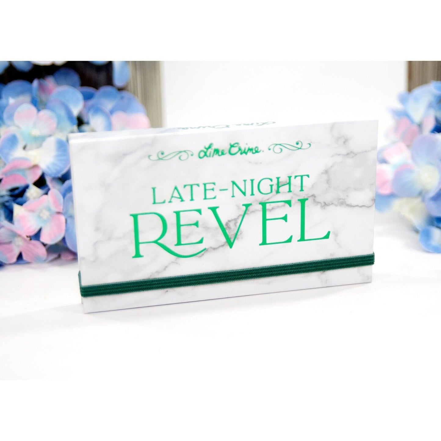 Lime Crime Late Night Revel Metallic Glitter Pigment Eyeshadow Palette NWT