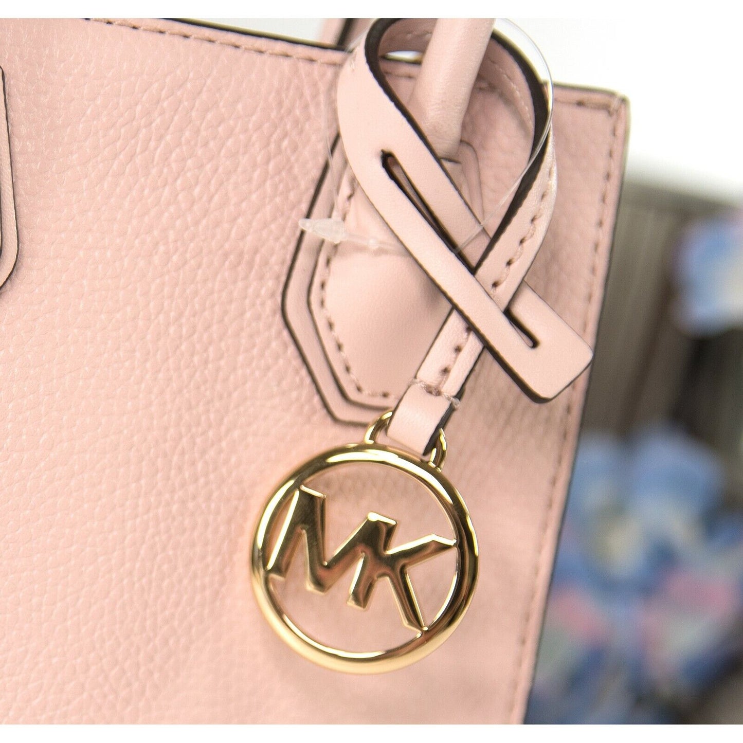 Michael Kors Powder Pink Leather Mercer XS Extra Small Convertible Crossbody NWT