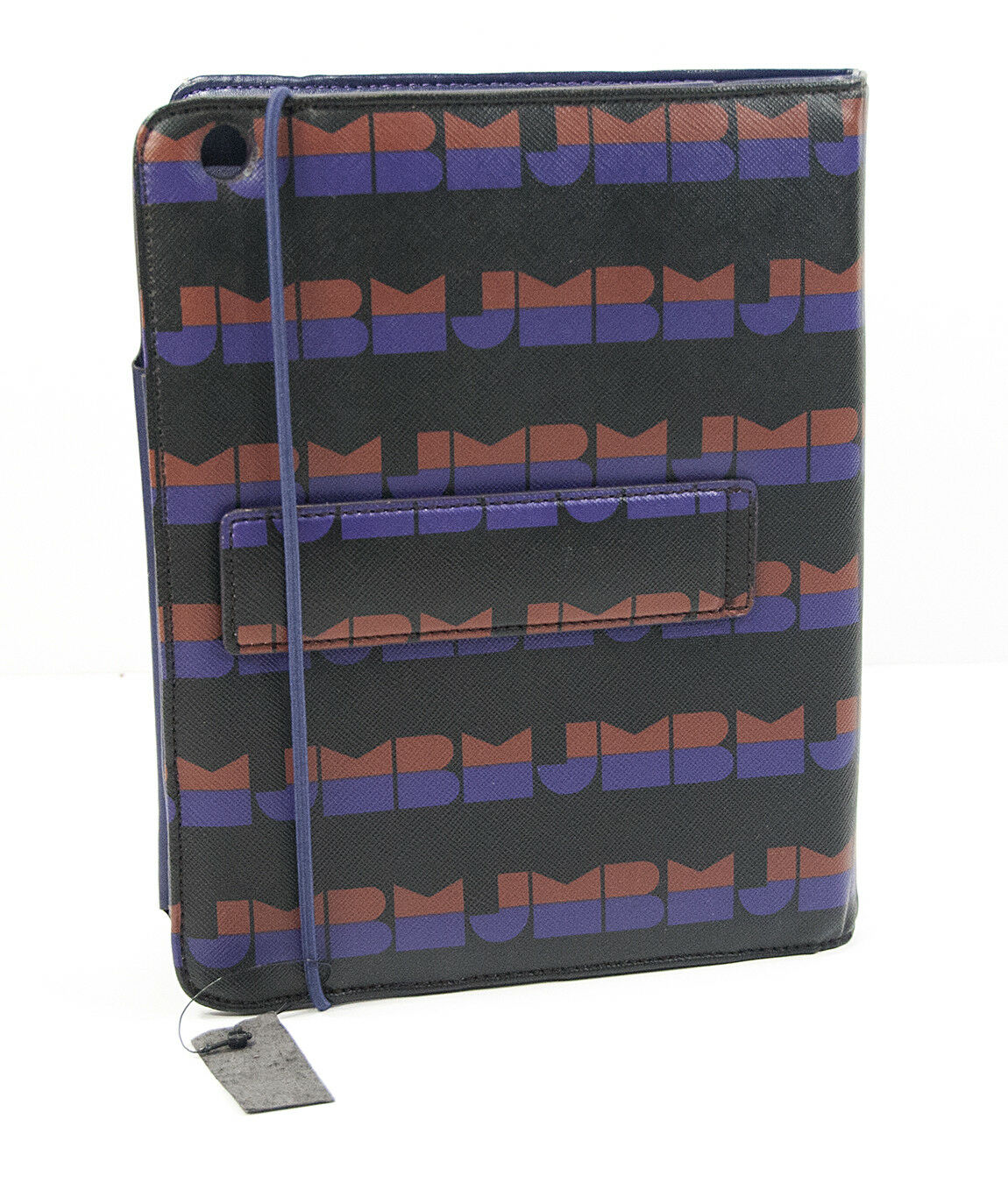 Marc Jacobs Dark Ultraviolet Multi Logo Tablet iPad Folio Book Case NWT