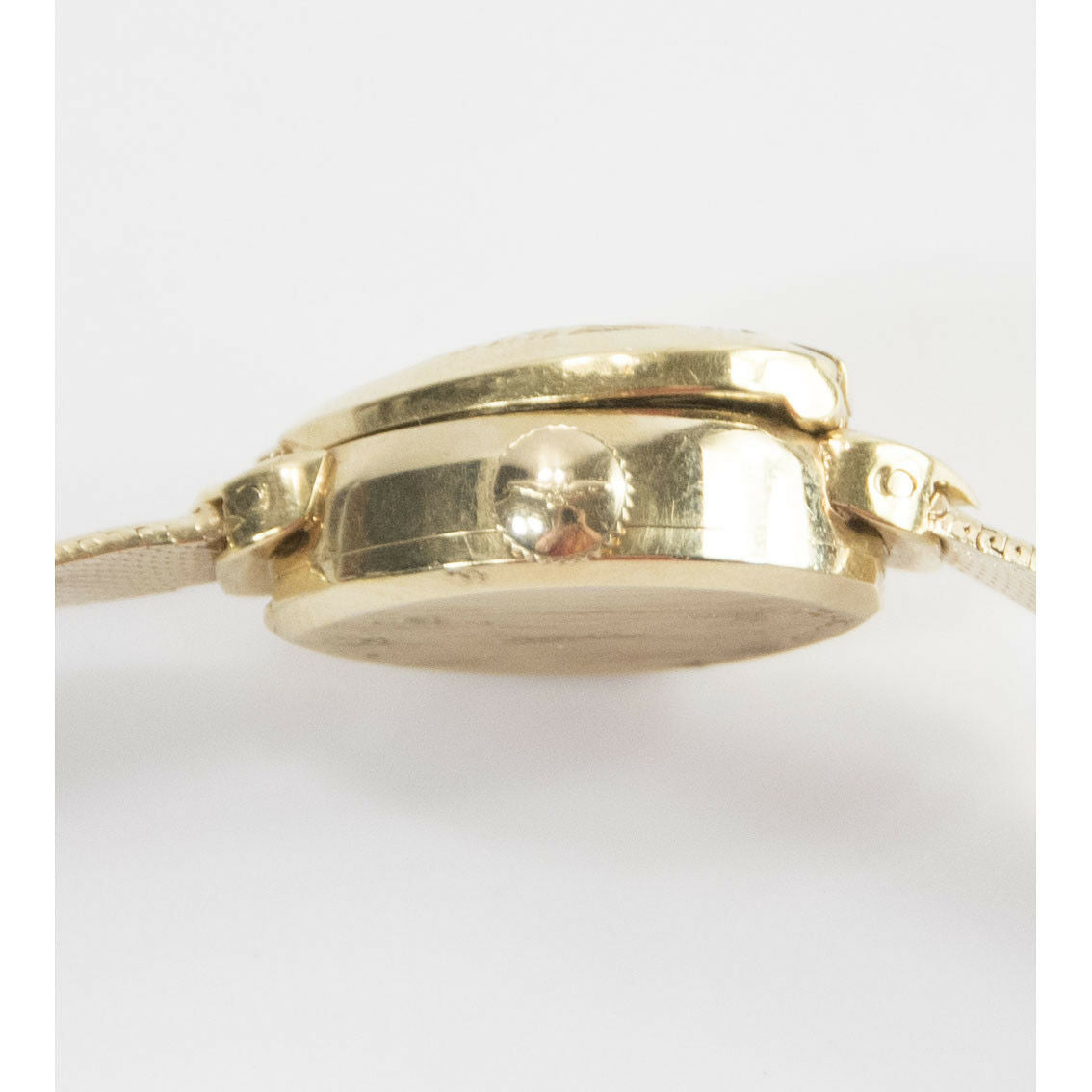 Longines Vintage Ladies 14K SOLID Gold Case Solid Gold Band Bracelet Dress Watch