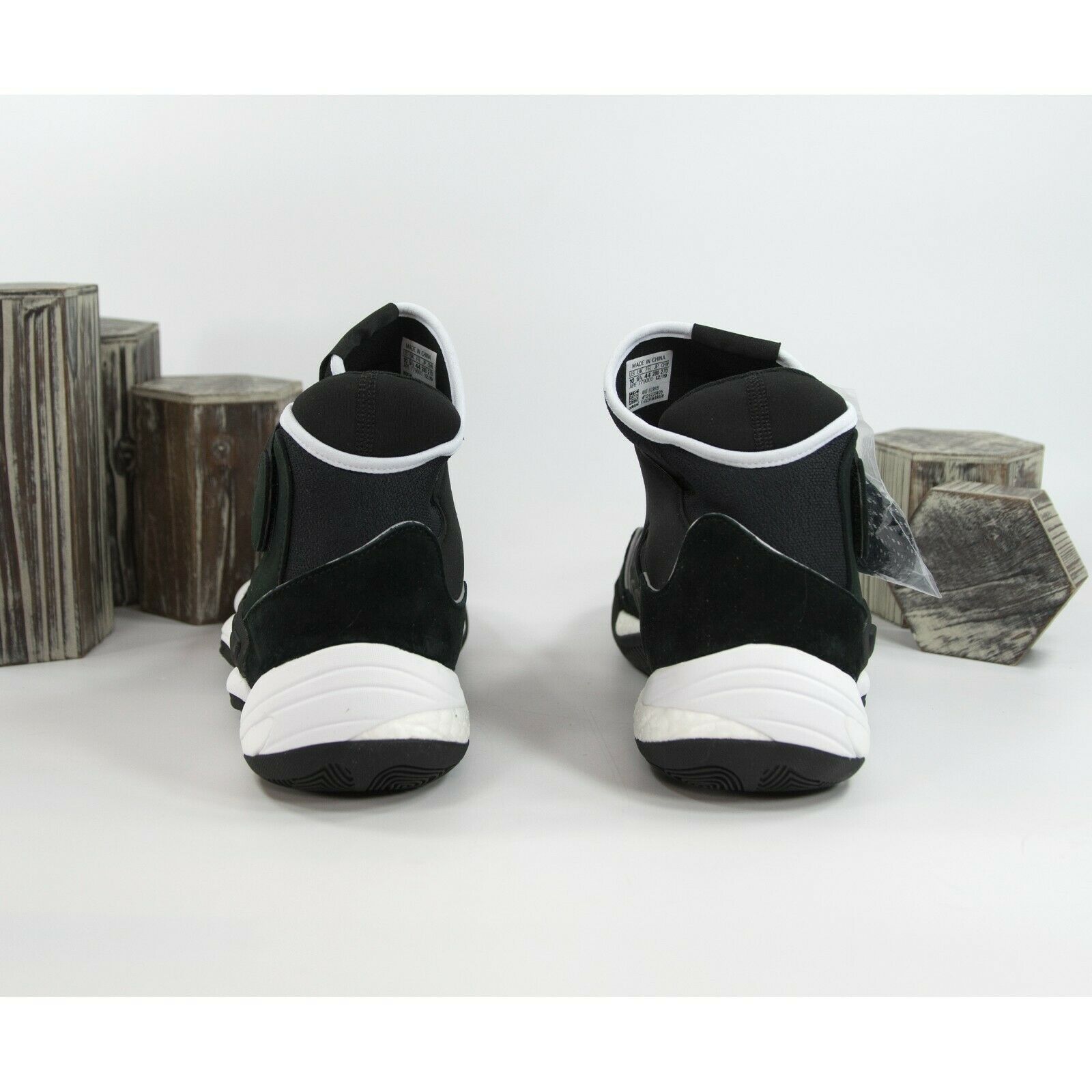 Adidas X Pharrell Williams Black Crazy BYW HU Basketball Shoes