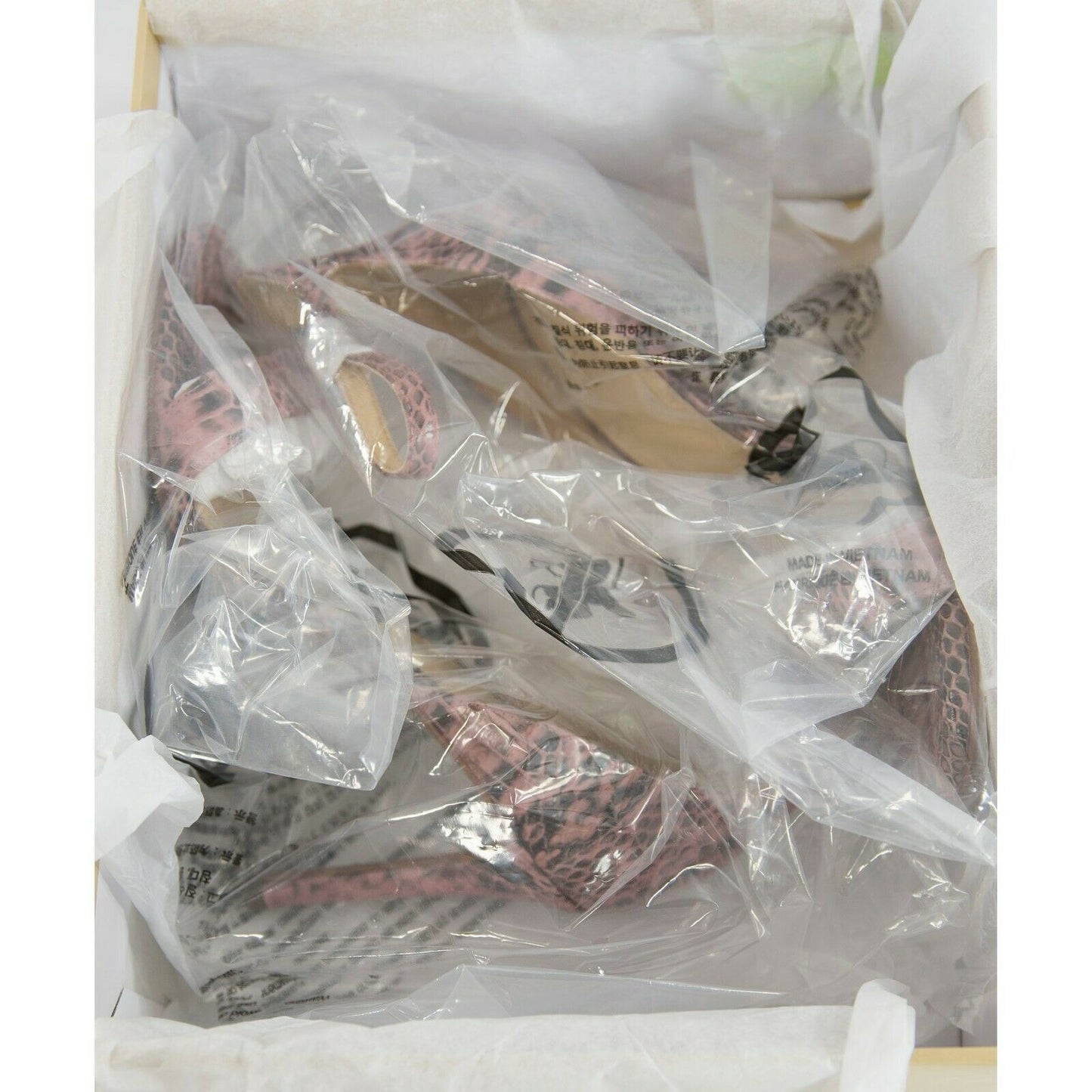 Michael Kors Harper Rose Genuine Snake Leather High Heel Pumps 6.5 NIB