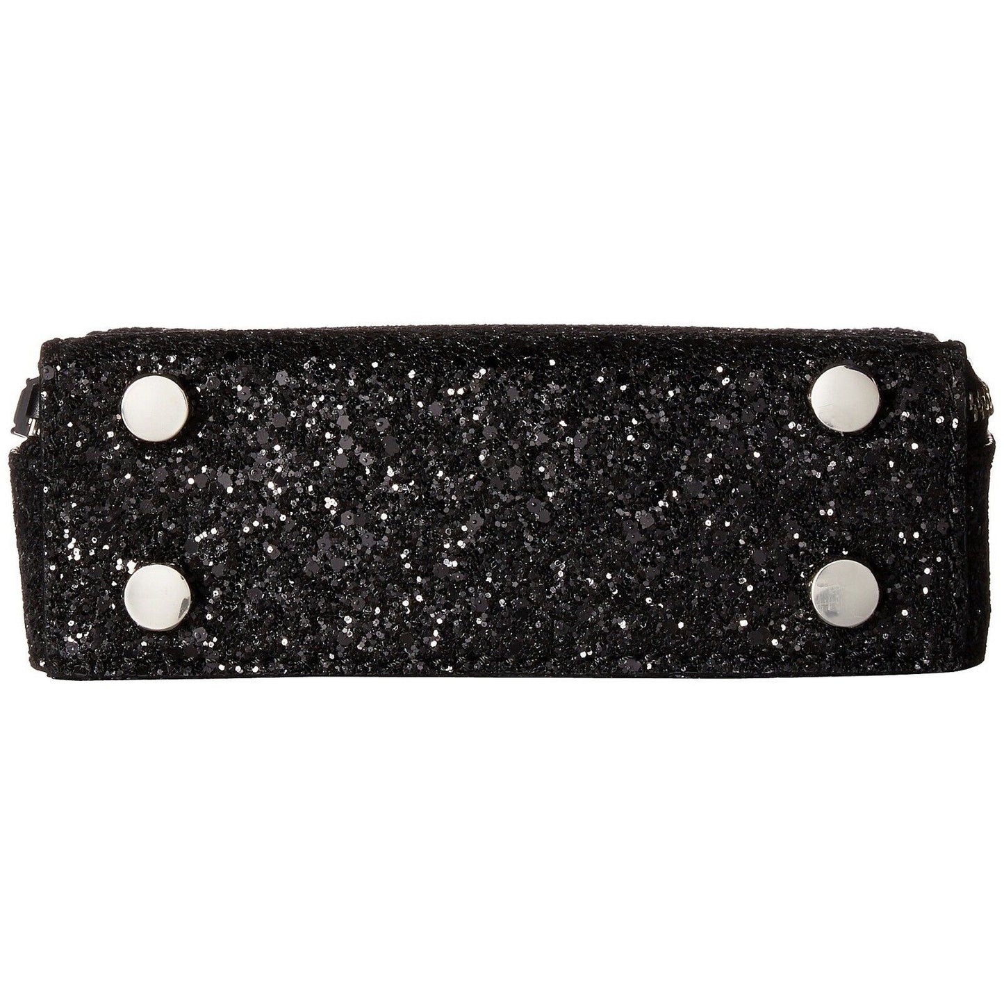 Rebecca Minkoff Black Glitter Studded Leather Box Crossbody Bag NWT