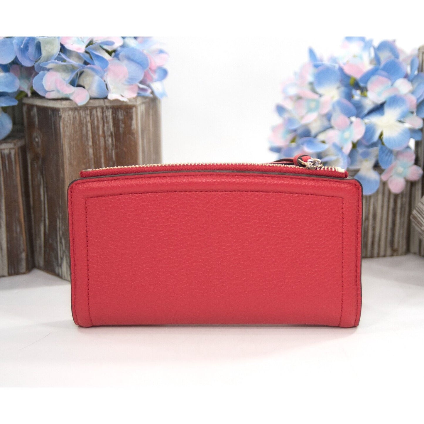 Kate Spade Loganberry Leather Slim Bifold Wallet NWT