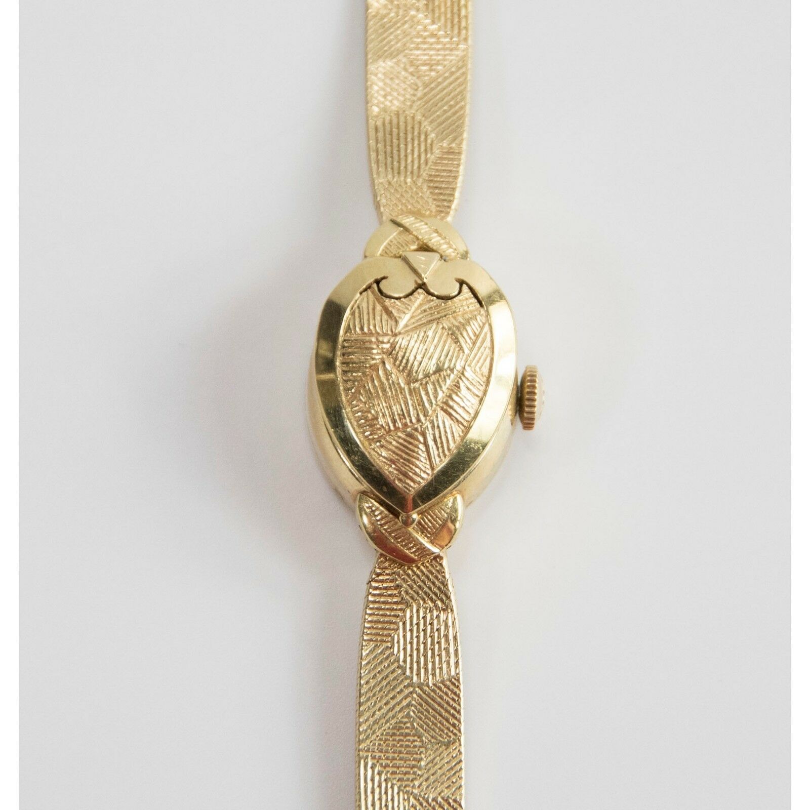 Longines Vintage Ladies 14K SOLID Gold Case Solid Gold Band Bracelet D ...