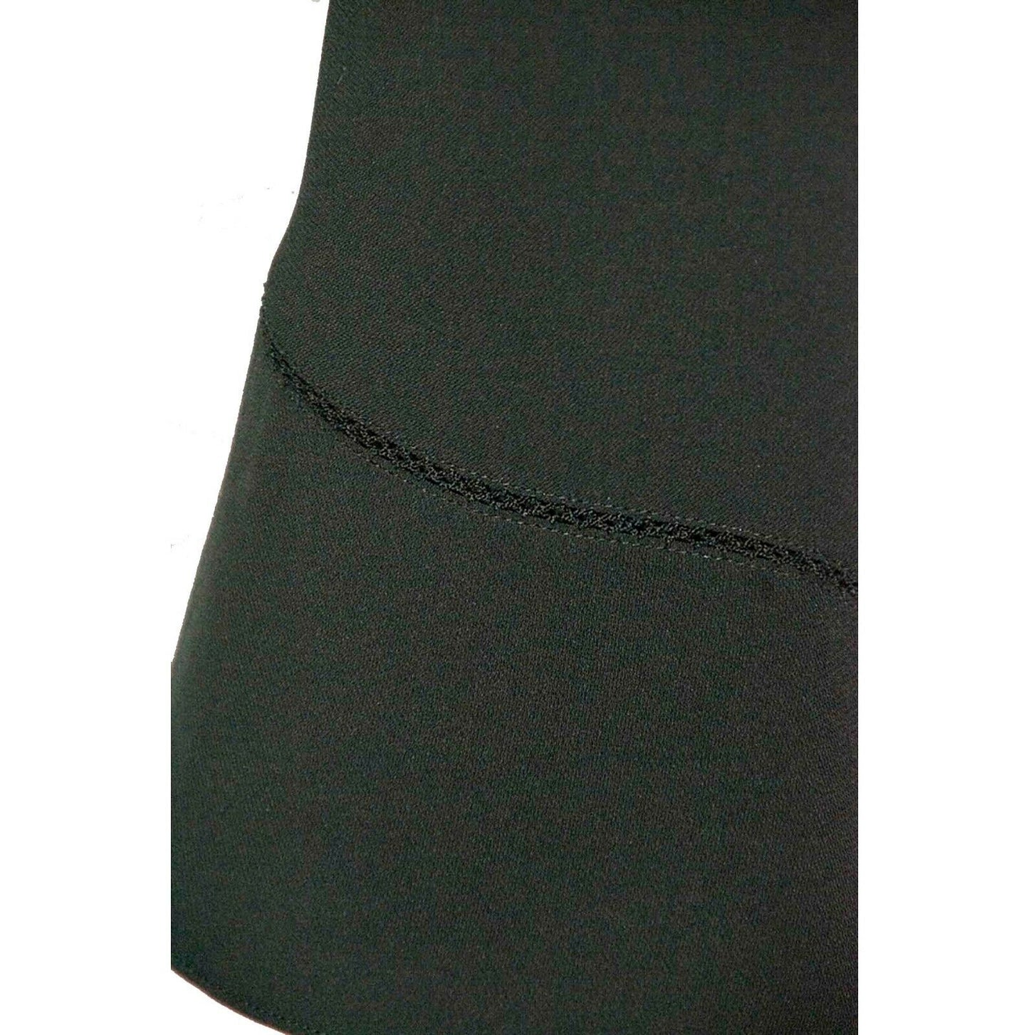 Ann Taylor Loft Lace Inset Flounce Bottom Sleeveless Black Dress Size 6