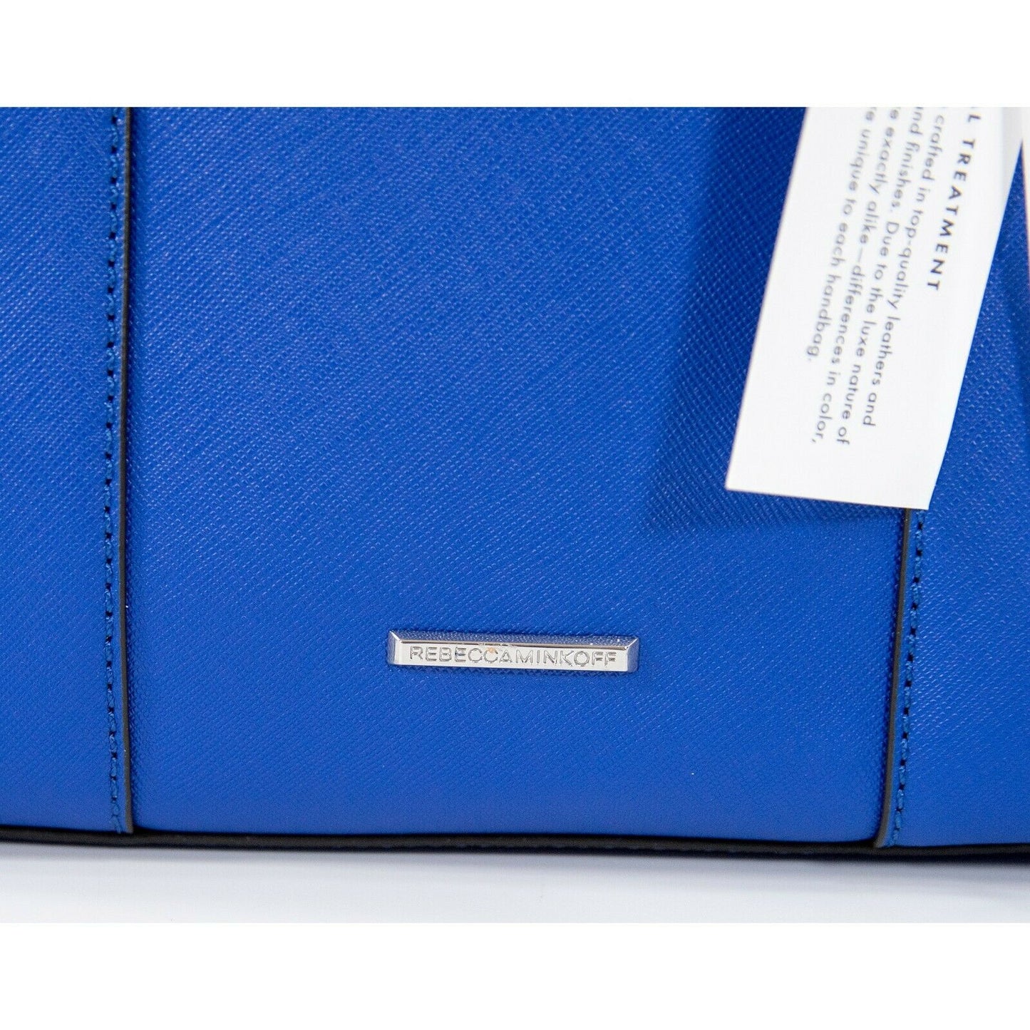 Rebecca Minkoff MAB Bright Blue Saffiano Leather Mini Tote NWT