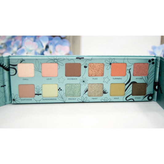 Urban Decay Wild Greens Metallic Glitter Pigment Eyeshadow Palette NWT