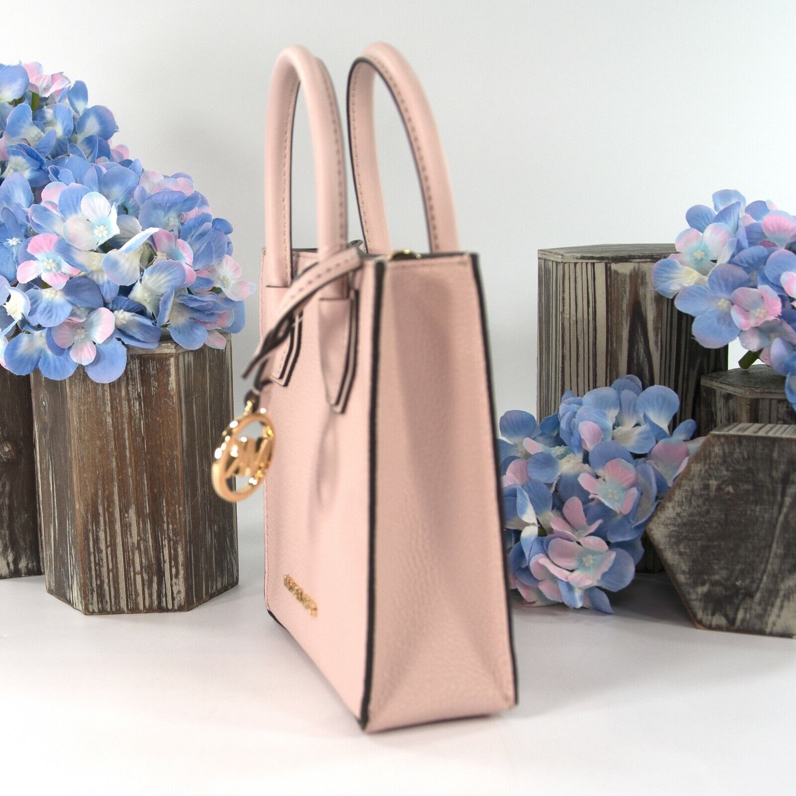 Michael Kors Mercer Convertible Tote Bag Pink For Women