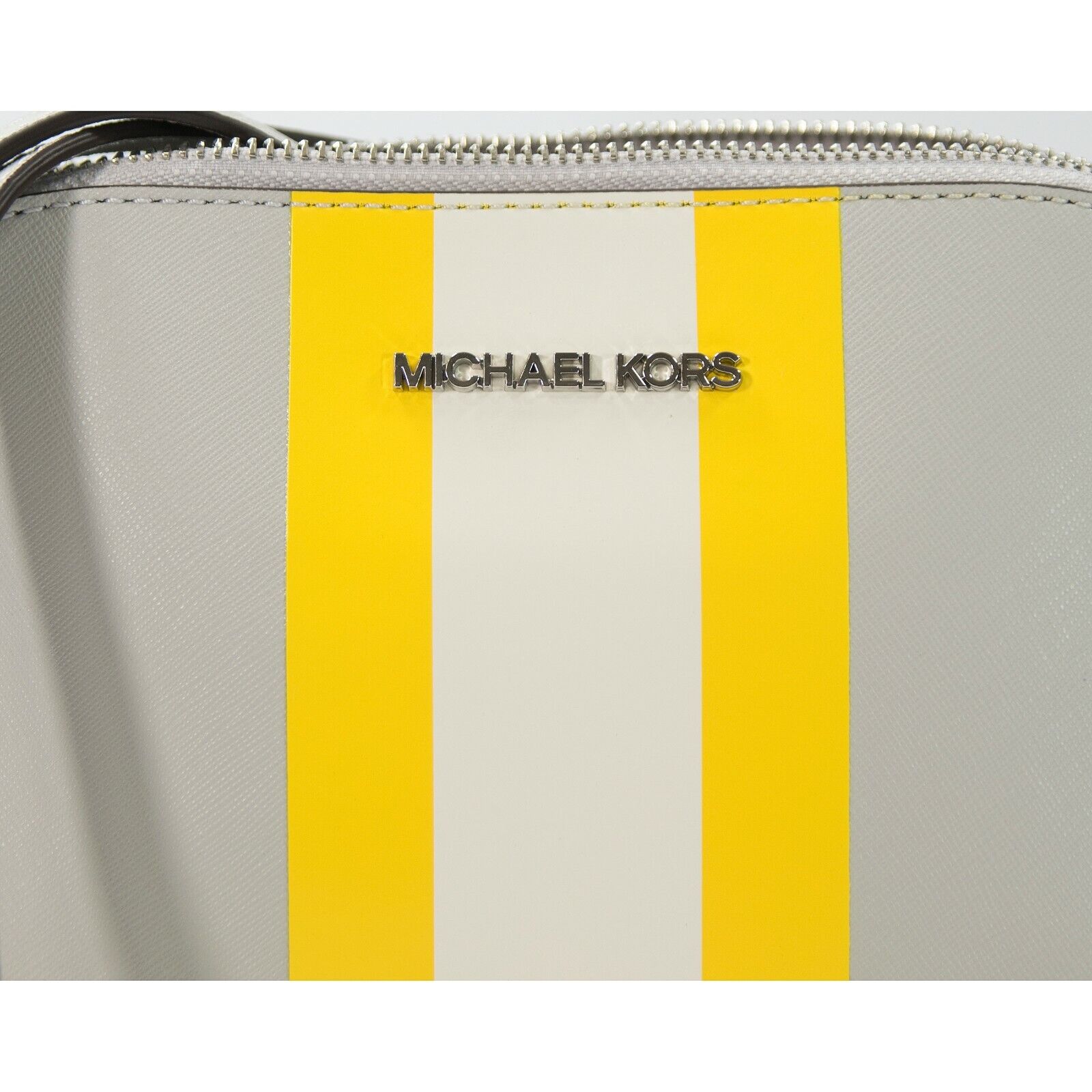 Michael Kors Aluminum Saffiano Leather Cindy Large Dome Crossbody Bag –  Design Her Boutique